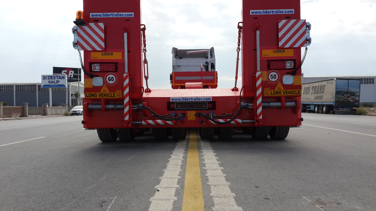 Nový Podvalníkový návěs pro dopravu těžké techniky LIDER 2025 MODEL NEW LOWBOY TRAILER FROM MANUFACTURER: obrázek 11