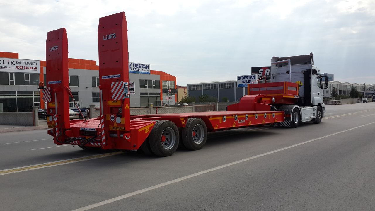 Nový Podvalníkový návěs pro dopravu těžké techniky LIDER 2025 MODEL NEW LOWBOY TRAILER FROM MANUFACTURER: obrázek 10