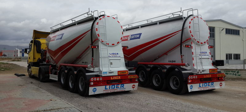 Nový Cisternový návěs pro dopravu cementu LIDER 2025 NEW (FROM MANUFACTURER FACTORY SALE): obrázek 13