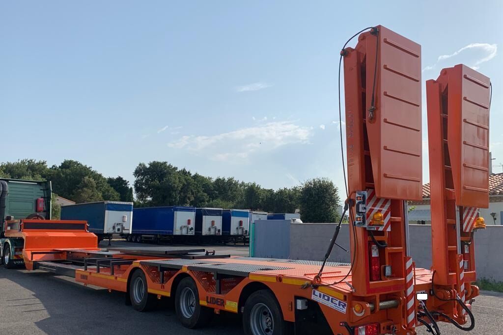 LIDER 2025 YEAR NEW LOWBED TRAILER FOR SALE (MANUFACTURER COMPANY) - Podvalníkový návěs: obrázek 4 LIDER 2025 YEAR NEW LOWBED TRAILER FOR SALE (MANUFACTURER COMPANY) - Podvalníkový návěs: obrázek 4