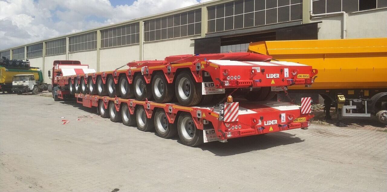 LIDER 2025 model 150 Tons capacity Lowbed semi trailer - Podvalníkový návěs: obrázek 1 LIDER 2025 model 150 Tons capacity Lowbed semi trailer - Podvalníkový návěs: obrázek 1