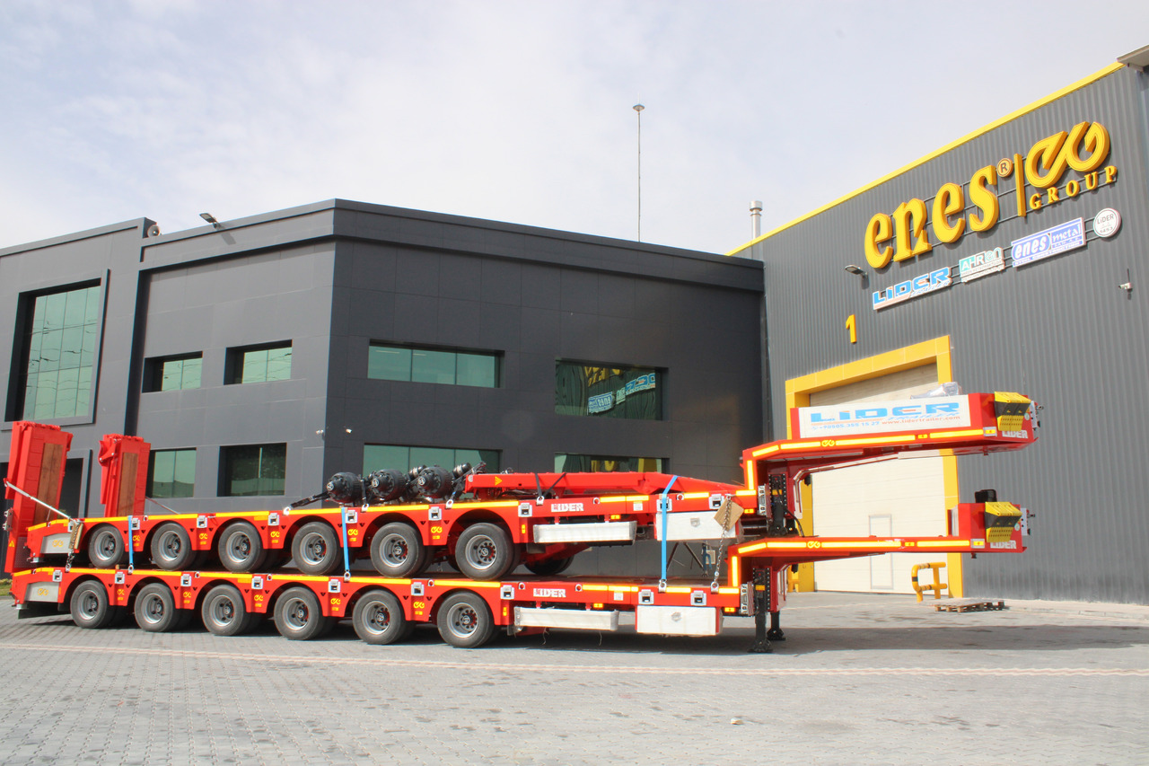 LIDER 2025 model 150 Tons capacity Lowbed semi trailer - Podvalníkový návěs: obrázek 4 LIDER 2025 model 150 Tons capacity Lowbed semi trailer - Podvalníkový návěs: obrázek 4