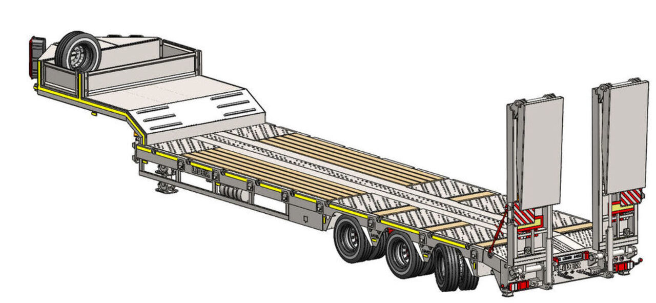 Nový Podvalníkový návěs LIDER NEW 2025 MODELS YEAR LIDER TRAILER: obrázek 12