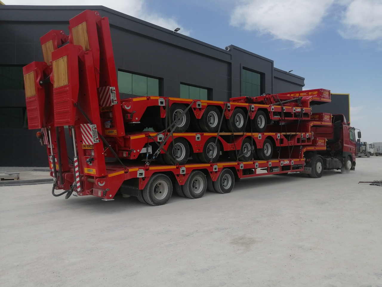 Nový Podvalníkový návěs LIDER NEW 2025 MODELS YEAR LIDER TRAILER: obrázek 17