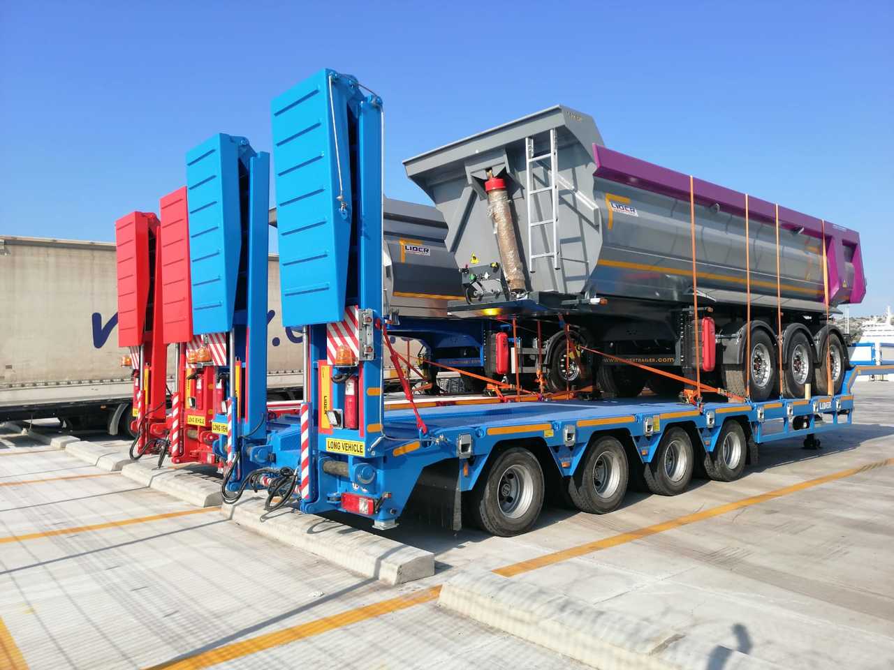 Nový Podvalníkový návěs LIDER NEW 2025 MODELS YEAR LIDER TRAILER: obrázek 7