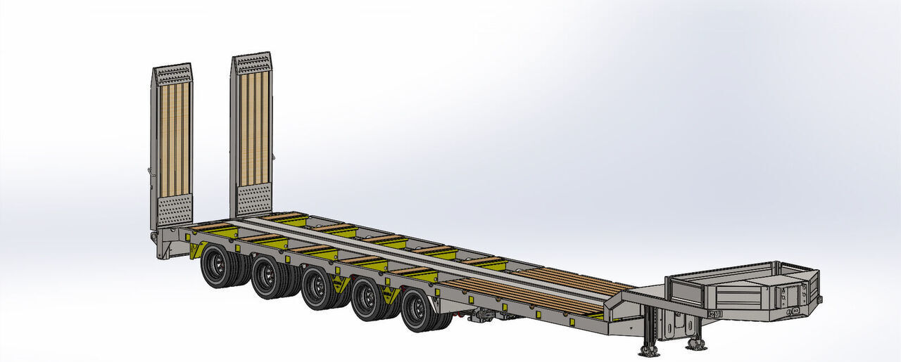 Nový Podvalníkový návěs LIDER NEW 2025 MODELS YEAR LIDER TRAILER: obrázek 10
