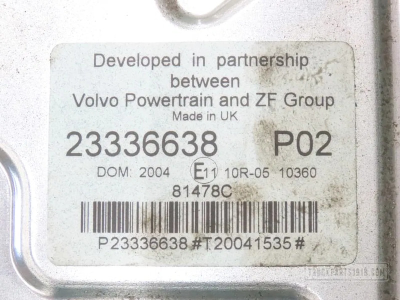 Volvo 23336638 ECU G13C420 E6 - Řídicí blok pro Nákladní auto: obrázek 2 Volvo 23336638 ECU G13C420 E6 - Řídicí blok pro Nákladní auto: obrázek 2