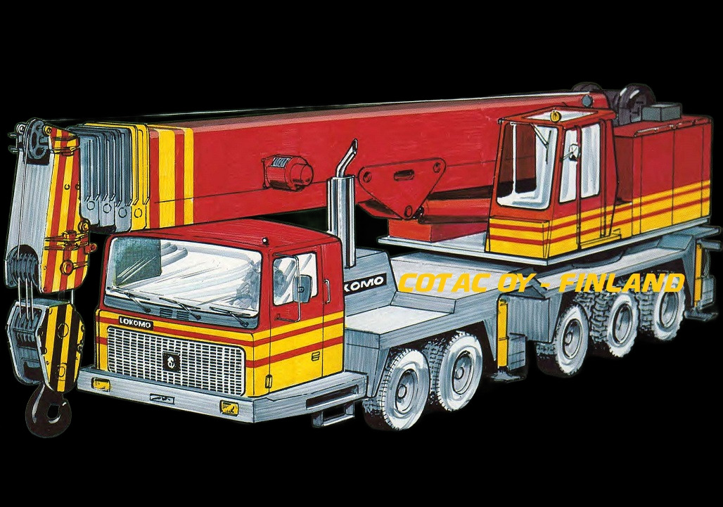 Lokomo A 370 N - Autojeřáb: obrázek 1 Lokomo A 370 N - Autojeřáb: obrázek 1