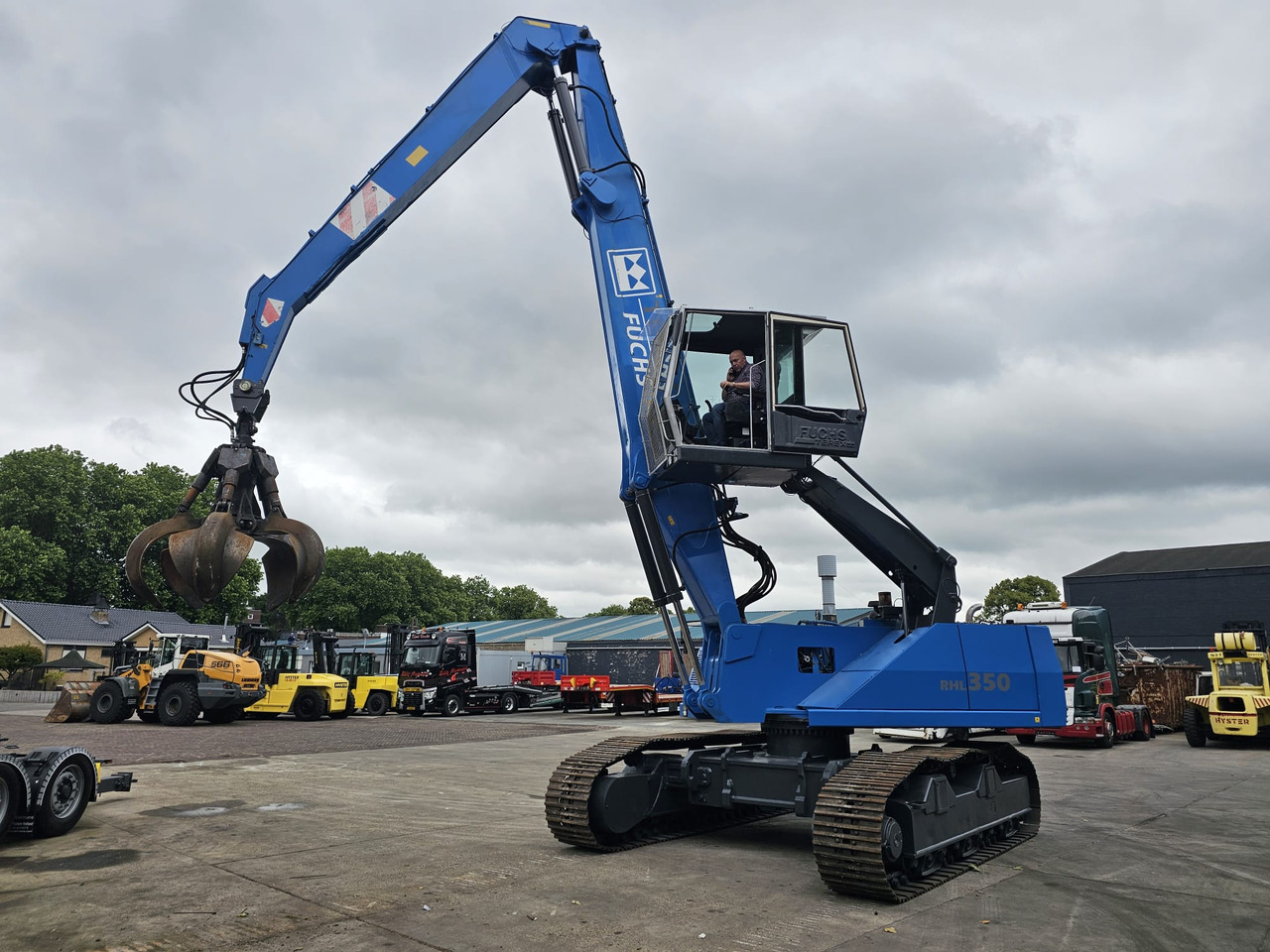 Fuchs RHL 350 Materialhandler With Adjustable Tracks - Překládkové rypadlo: obrázek 1 Fuchs RHL 350 Materialhandler With Adjustable Tracks - Překládkové rypadlo: obrázek 1