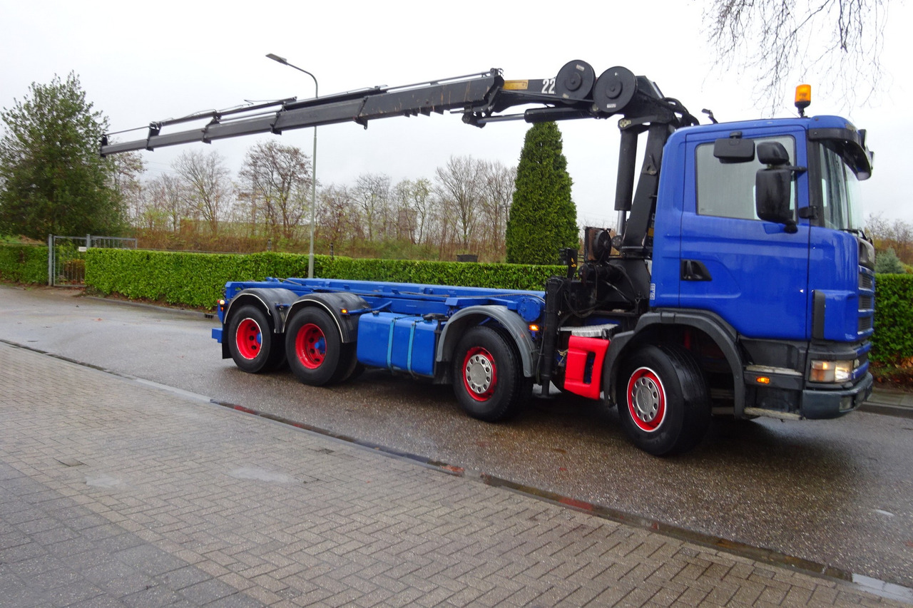 Scania R 124G 420 8x2 - Auto s hydraulickou rukou: obrázek 2 Scania R 124G 420 8x2 - Auto s hydraulickou rukou: obrázek 2