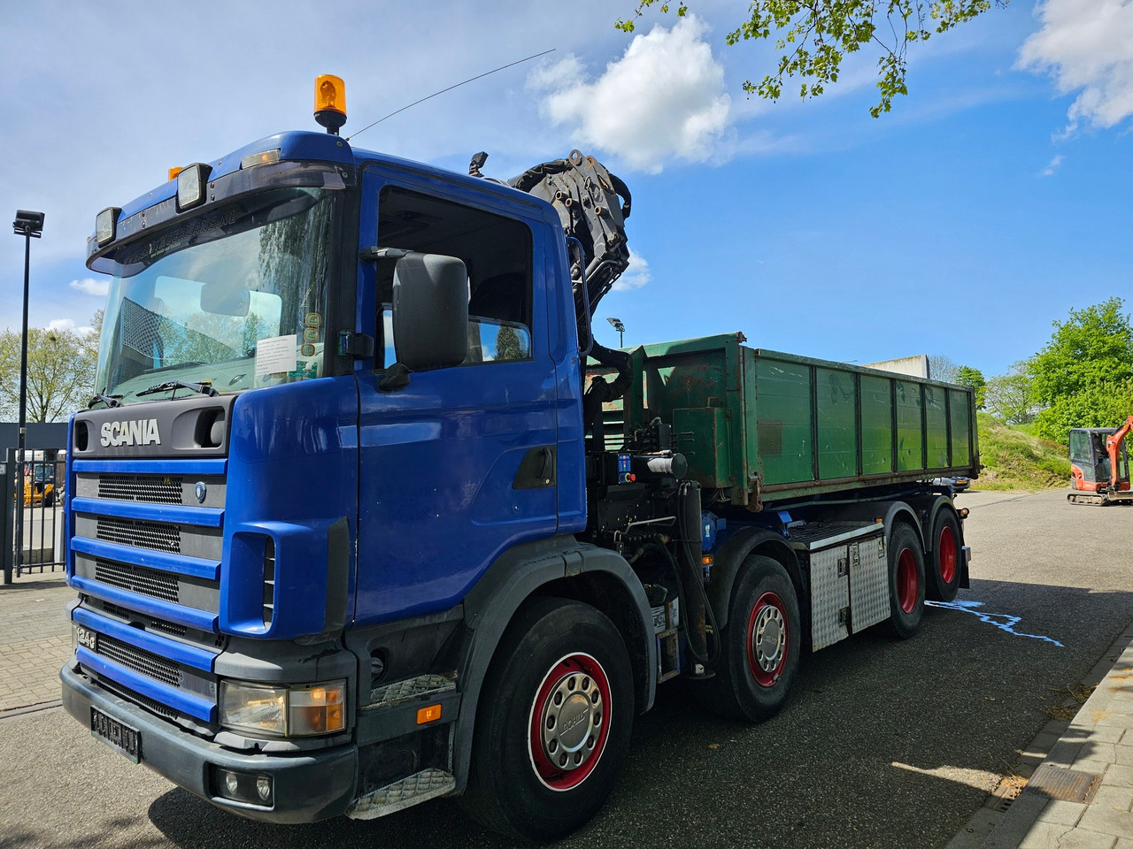 Scania R 124G 420 8x2 - Auto s hydraulickou rukou: obrázek 3 Scania R 124G 420 8x2 - Auto s hydraulickou rukou: obrázek 3