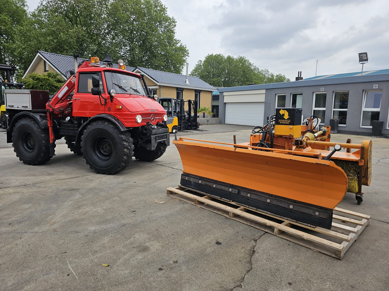 Auto s hydraulickou rukou Unimog 406/U9000 4x4: obrázek 7