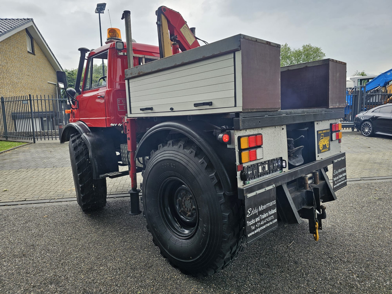 Auto s hydraulickou rukou Unimog 406/U9000 4x4: obrázek 5