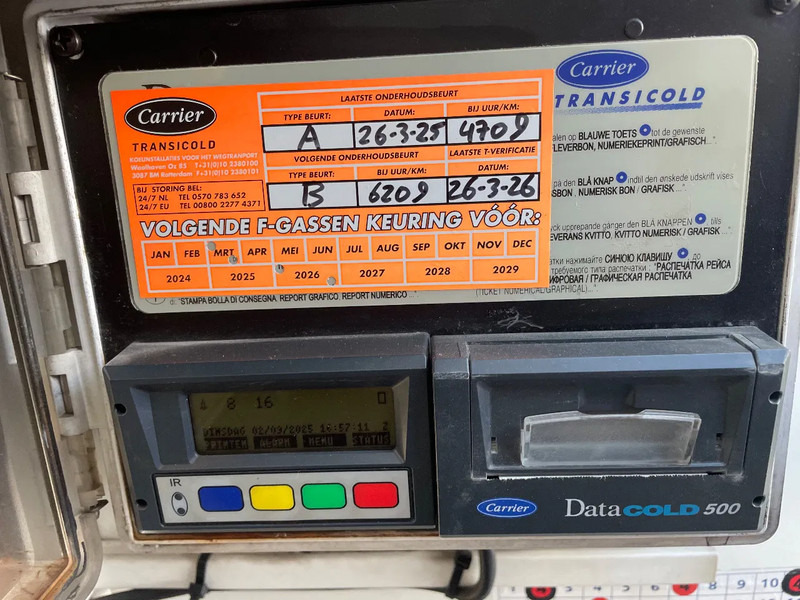 Chladírenský návěs Krone Koeler 3 Asser met klep 2 stuks op voorraad APK gekeurd: obrázek 14