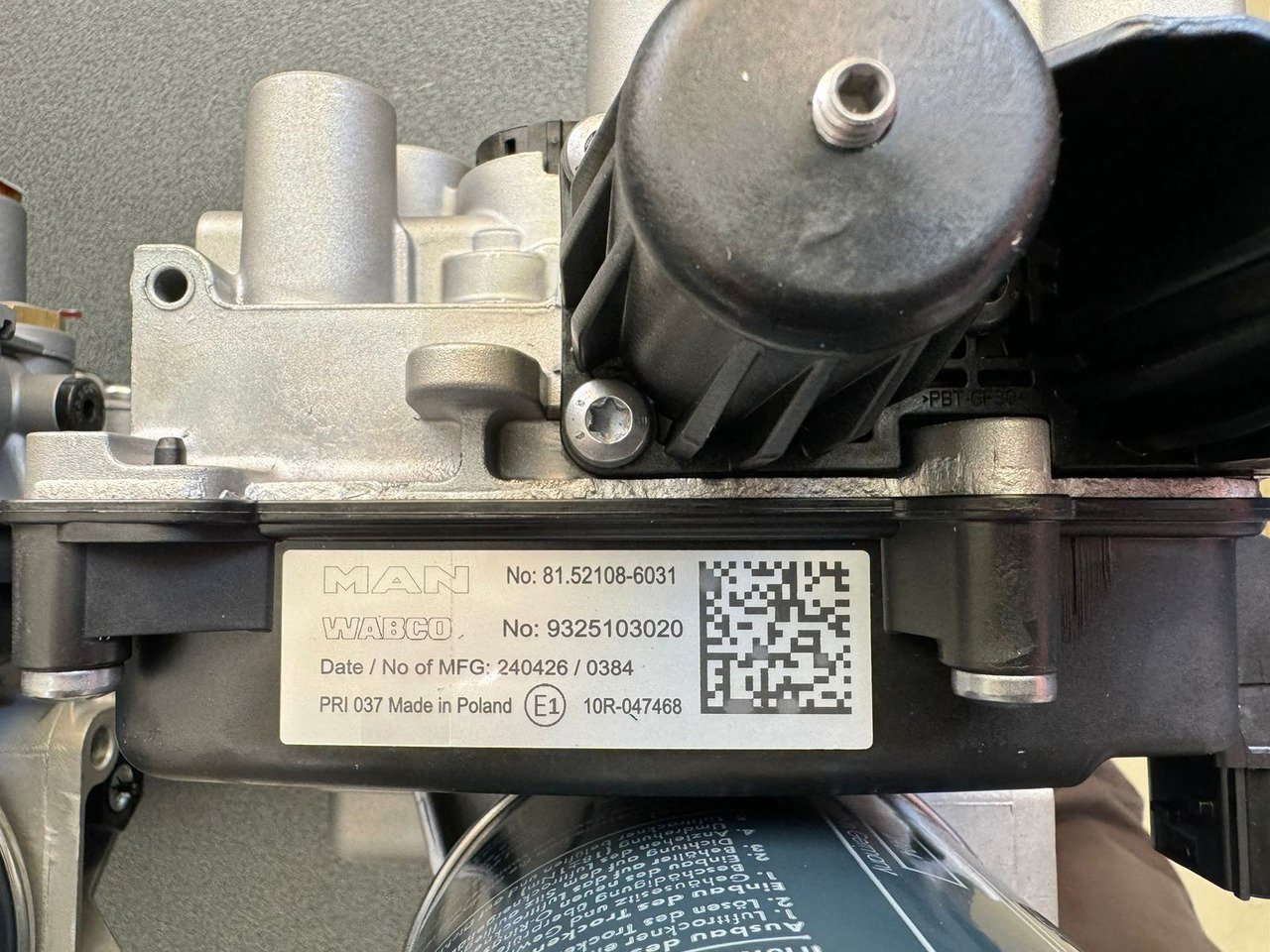 AIR DRIER ELECTRONIC CONTROL UNITS EAM MAN TGS - Brzdové díly: obrázek 4 AIR DRIER ELECTRONIC CONTROL UNITS EAM MAN TGS - Brzdové díly: obrázek 4