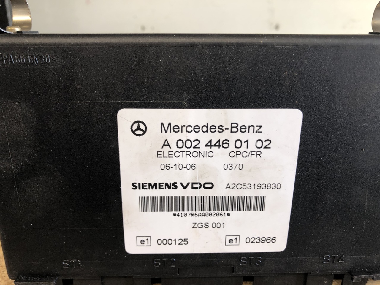 Řídicí blok pro Nákladní auto CONTROL UNIT FOR MERCEDES ACTROS: obrázek 10