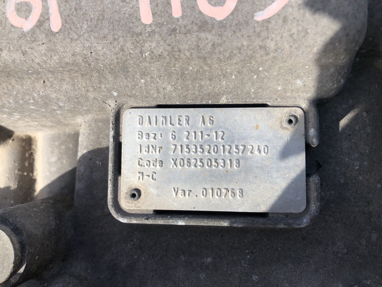 GEARBOX G211-12 ZKL RETARDER ACTROS MP4 (AVAILABLE 2PCS) - Převodovka pro Nákladní auto: obrázek 4 GEARBOX G211-12 ZKL RETARDER ACTROS MP4 (AVAILABLE 2PCS) - Převodovka pro Nákladní auto: obrázek 4