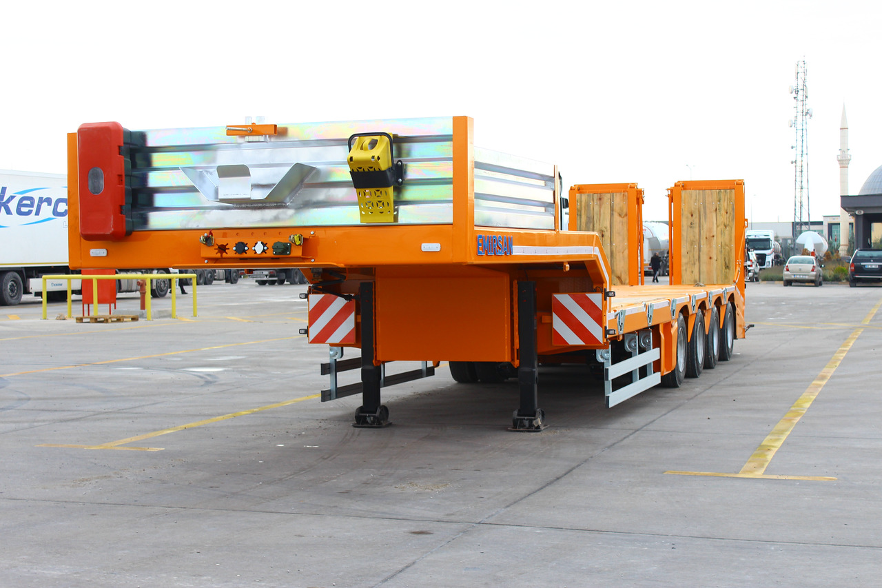 EMIRSAN 4 AXLE LOWBED SEMI TRAILER - Podvalníkový návěs: obrázek 2 EMIRSAN 4 AXLE LOWBED SEMI TRAILER - Podvalníkový návěs: obrázek 2