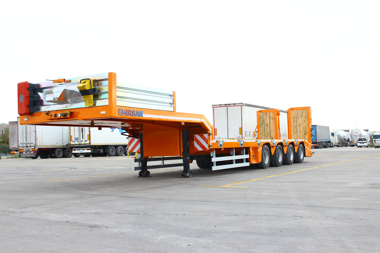 EMIRSAN 4 AXLE LOWBED SEMI TRAILER - Podvalníkový návěs: obrázek 1 EMIRSAN 4 AXLE LOWBED SEMI TRAILER - Podvalníkový návěs: obrázek 1
