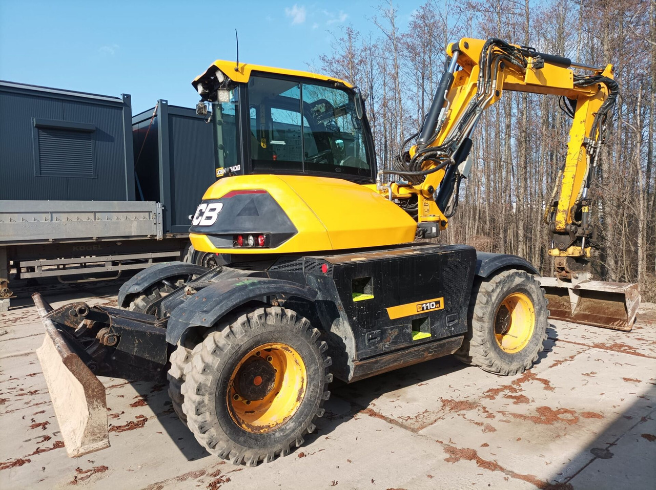 JCB HD110WT T4 - Kolesové rýpadlo: obrázek 5 JCB HD110WT T4 - Kolesové rýpadlo: obrázek 5