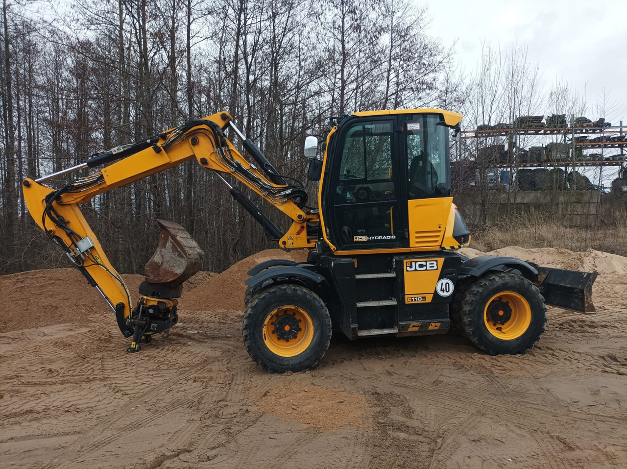JCB HD110WT T4F - Mini rýpadlo: obrázek 3 JCB HD110WT T4F - Mini rýpadlo: obrázek 3
