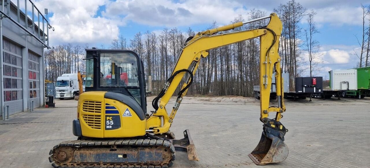 Komatsu PC 55MR-3 - Mini rýpadlo: obrázek 3 Komatsu PC 55MR-3 - Mini rýpadlo: obrázek 3