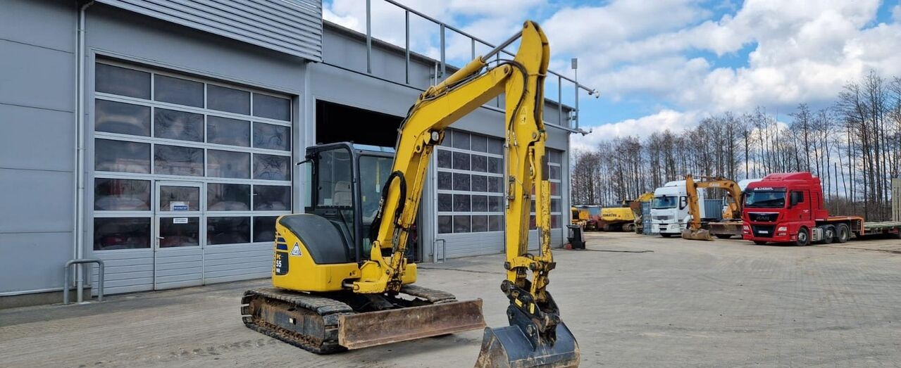 Komatsu PC 55MR-3 - Mini rýpadlo: obrázek 1 Komatsu PC 55MR-3 - Mini rýpadlo: obrázek 1