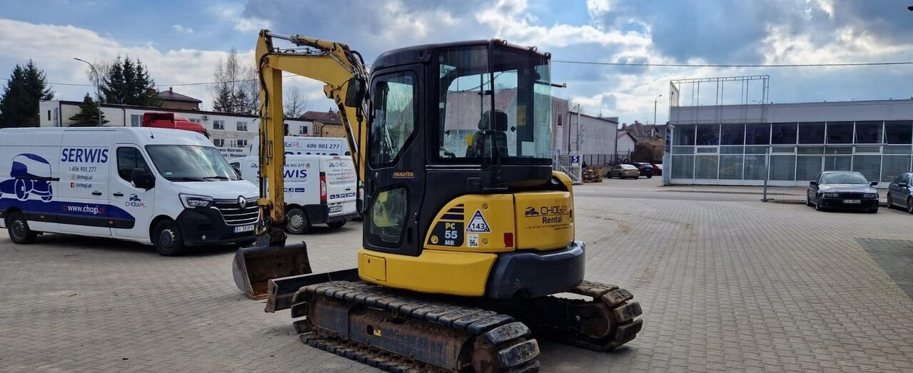 Komatsu PC 55MR-3 - Mini rýpadlo: obrázek 4 Komatsu PC 55MR-3 - Mini rýpadlo: obrázek 4