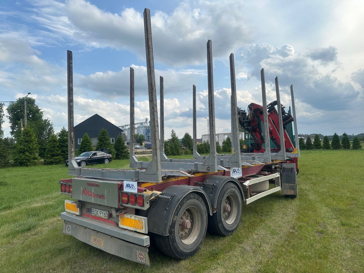 MHS przyczepa do przewozu drewna - Klanicový přívěs: obrázek 4 MHS przyczepa do przewozu drewna - Klanicový přívěs: obrázek 4