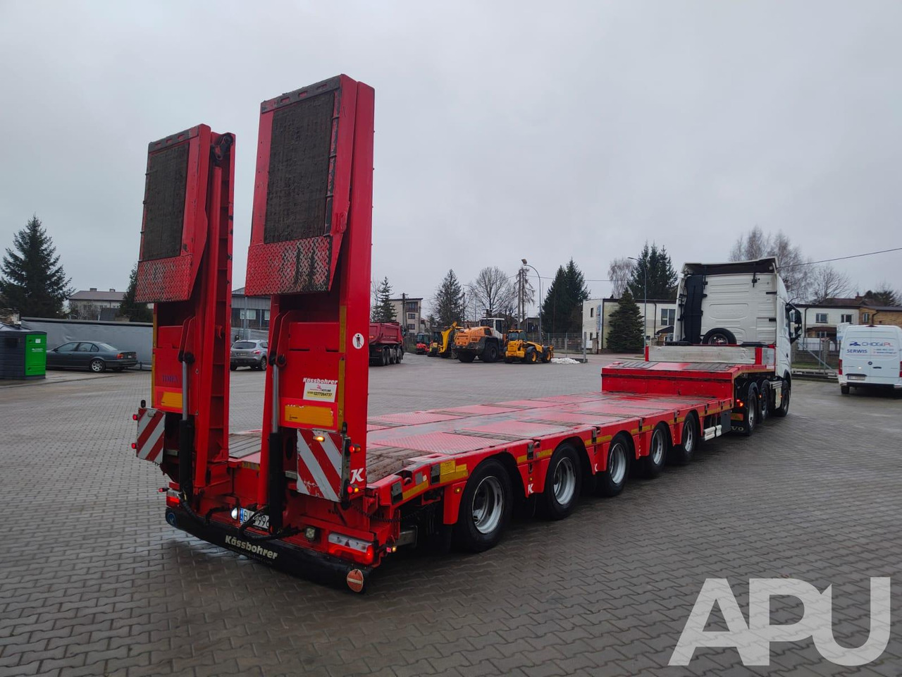 Volvo FH + Kassbohrer - Tahač, Podvalníkový návěs: obrázek 5 Volvo FH + Kassbohrer - Tahač, Podvalníkový návěs: obrázek 5
