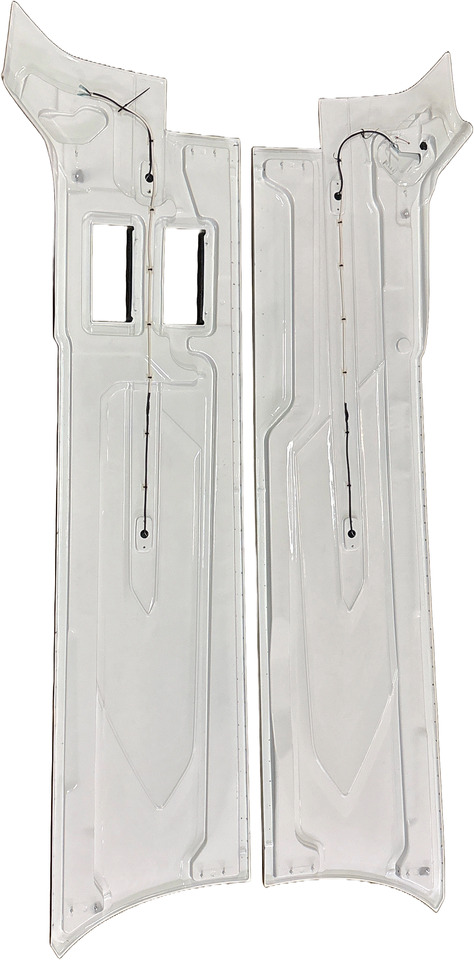 DAF XG XG+ XF ZIJSKIRT SET WB 4000mm 2022- COLOR CRISTAL WHITE , E1980,COMPLEET MET BEVESTIGING. 000217C1B - Nárazník pro Nákladní auto: obrázek 2 DAF XG XG+ XF ZIJSKIRT SET WB 4000mm 2022- COLOR CRISTAL WHITE , E1980,COMPLEET MET BEVESTIGING. 000217C1B - Nárazník pro Nákladní auto: obrázek 2