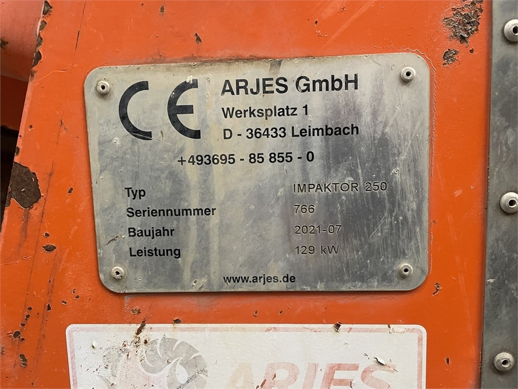 Arjes Impaktor 250 - Mobilní drtič: obrázek 2 Arjes Impaktor 250 - Mobilní drtič: obrázek 2