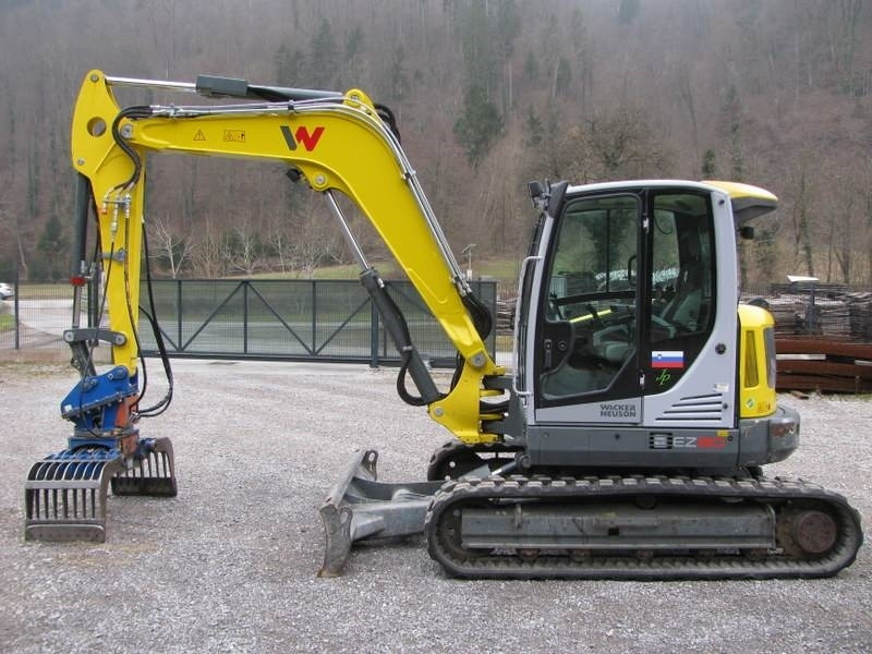 Wacker Neuson EZ 80 POWERTILLT + grajfer - Mini rýpadlo: obrázek 3 Wacker Neuson EZ 80 POWERTILLT + grajfer - Mini rýpadlo: obrázek 3