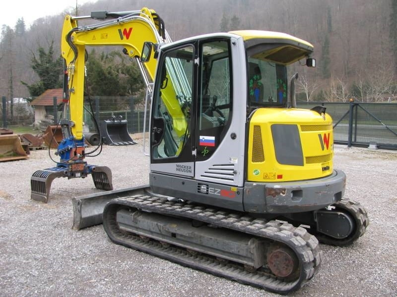 Wacker Neuson EZ 80 POWERTILLT + grajfer - Mini rýpadlo: obrázek 4 Wacker Neuson EZ 80 POWERTILLT + grajfer - Mini rýpadlo: obrázek 4