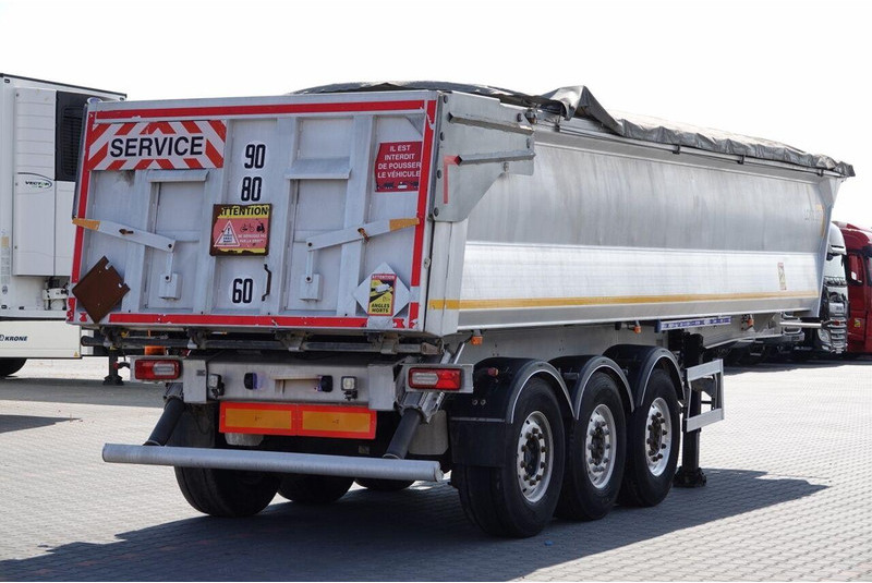 Benalu WYWROTKA 27 m3 / ALUMINIOWA / HYDRAULICZNA KLAPA / 2 OSIE PODNOS - Sklápěcí návěs: obrázek 4 Benalu WYWROTKA 27 m3 / ALUMINIOWA / HYDRAULICZNA KLAPA / 2 OSIE PODNOS - Sklápěcí návěs: obrázek 4