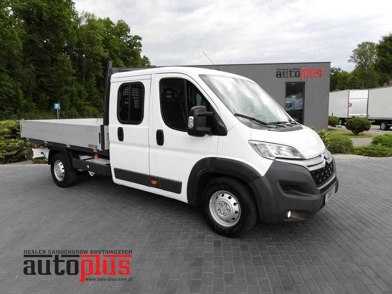 Citroën JUMPER SKRZYNIA PODWÓJNA KABINA DOKA 7 MIEJSC TEMPOMAT KLIMATYZ - Dodávka valník, Dodávka s dvojitou kabinou: obrázek 1 Citroën JUMPER SKRZYNIA PODWÓJNA KABINA DOKA 7 MIEJSC TEMPOMAT KLIMATYZ - Dodávka valník, Dodávka s dvojitou kabinou: obrázek 1