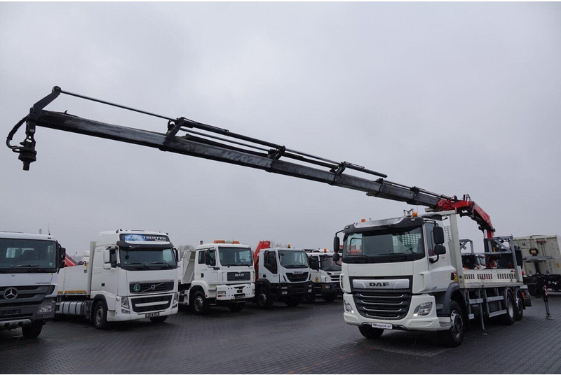 DAF CF 450 - Nákladní automobil valníkový/ Plošinový, Auto s hydraulickou rukou: obrázek 4 DAF CF 450 - Nákladní automobil valníkový/ Plošinový, Auto s hydraulickou rukou: obrázek 4