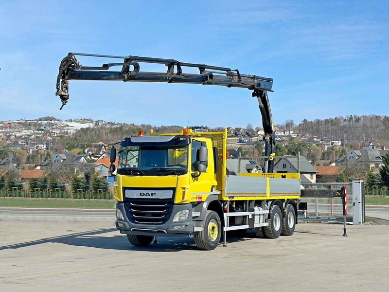 DAF CF 450 * PK 22002 - EH D + FUNK * 6x4 * TOP - Nákladní automobil valníkový/ Plošinový, Auto s hydraulickou rukou: obrázek 2 DAF CF 450 * PK 22002 - EH D + FUNK * 6x4 * TOP - Nákladní automobil valníkový/ Plošinový, Auto s hydraulickou rukou: obrázek 2