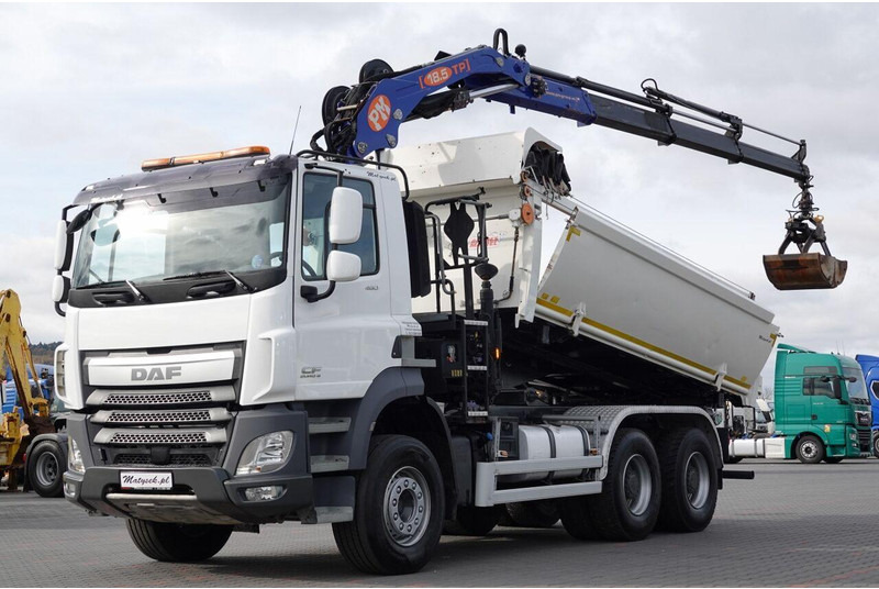 DAF CF 460 - Sklápěč, Auto s hydraulickou rukou: obrázek 1 DAF CF 460 - Sklápěč, Auto s hydraulickou rukou: obrázek 1