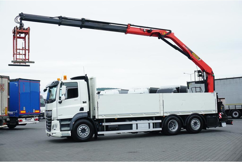 DAF CF / 480 / 6 X 2 / SKRZYNIOWY + HDS / PALFINGER PK 22 001L / OŚ - Nákladní automobil valníkový/ Plošinový, Auto s hydraulickou rukou: obrázek 4 DAF CF / 480 / 6 X 2 / SKRZYNIOWY + HDS / PALFINGER PK 22 001L / OŚ - Nákladní automobil valníkový/ Plošinový, Auto s hydraulickou rukou: obrázek 4