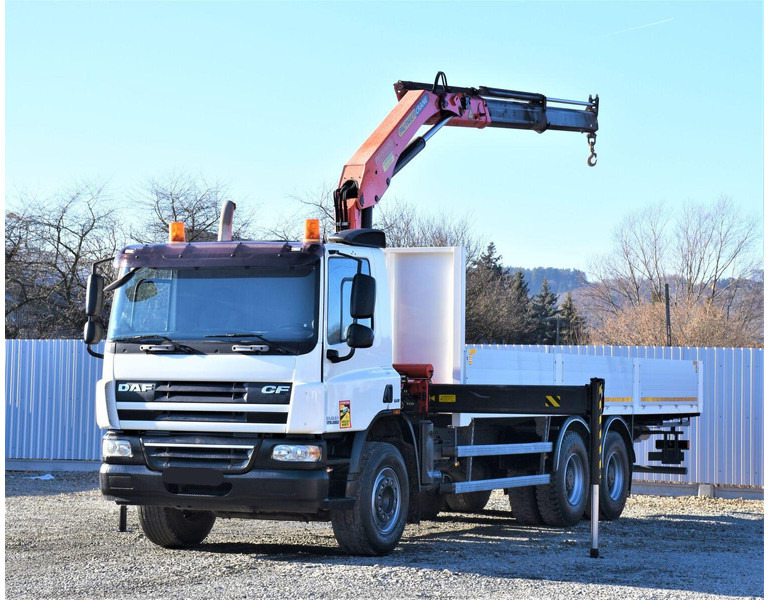 DAF CF 75.360 - Nákladní automobil valníkový/ Plošinový, Auto s hydraulickou rukou: obrázek 2 DAF CF 75.360 - Nákladní automobil valníkový/ Plošinový, Auto s hydraulickou rukou: obrázek 2
