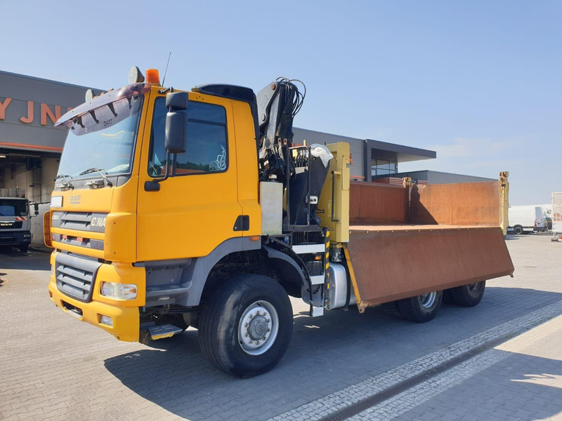 Sklápěč, Auto s hydraulickou rukou DAF CF GINAF X3335 S 6x6 DUMP TRUCK+HDS ATLAS 1460 HYDROBORD: obrázek 16