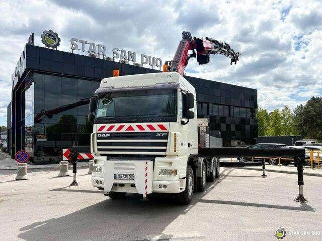 DAF XF 105.510 8x4 FASSI F800 XP Crane Fifth wheel - Nákladní automobil valníkový/ Plošinový, Auto s hydraulickou rukou: obrázek 5 DAF XF 105.510 8x4 FASSI F800 XP Crane Fifth wheel - Nákladní automobil valníkový/ Plošinový, Auto s hydraulickou rukou: obrázek 5