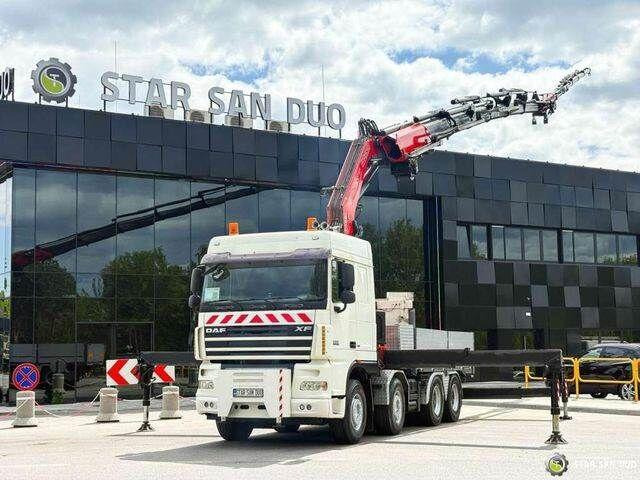 DAF XF 105.510 8x4 FASSI F800 XP Crane Fifth wheel - Nákladní automobil valníkový/ Plošinový, Auto s hydraulickou rukou: obrázek 1 DAF XF 105.510 8x4 FASSI F800 XP Crane Fifth wheel - Nákladní automobil valníkový/ Plošinový, Auto s hydraulickou rukou: obrázek 1