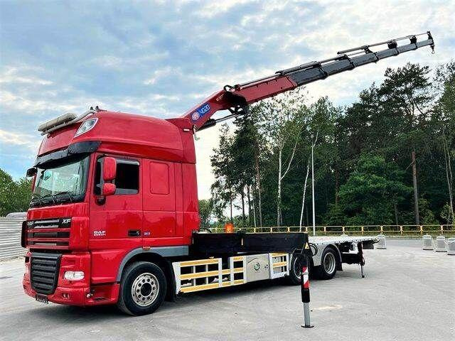 DAF XF 105 6x2 HMF 4020 EURO 5 KRAN CRANE - Nákladní automobil valníkový/ Plošinový, Auto s hydraulickou rukou: obrázek 1 DAF XF 105 6x2 HMF 4020 EURO 5 KRAN CRANE - Nákladní automobil valníkový/ Plošinový, Auto s hydraulickou rukou: obrázek 1
