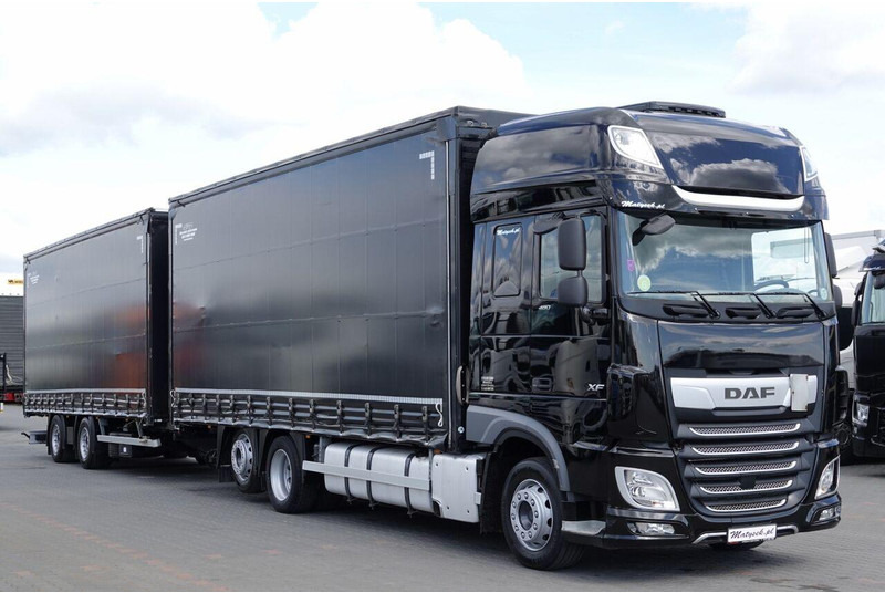 Plachtový nákladní auto DAF XF 480 / ZESTAW TANDEM / 120 M3 / PRZEJAZDOWY / I-PARK COOL / 20: obrázek 9 Plachtový nákladní auto DAF XF 480 / ZESTAW TANDEM / 120 M3 / PRZEJAZDOWY / I-PARK COOL / 20: obrázek 9