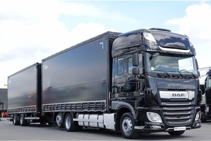 Plachtový nákladní auto DAF XF 480 / ZESTAW TANDEM / 120 M3 / PRZEJAZDOWY / I-PARK COOL / 20: obrázek 8 Plachtový nákladní auto DAF XF 480 / ZESTAW TANDEM / 120 M3 / PRZEJAZDOWY / I-PARK COOL / 20: obrázek 8