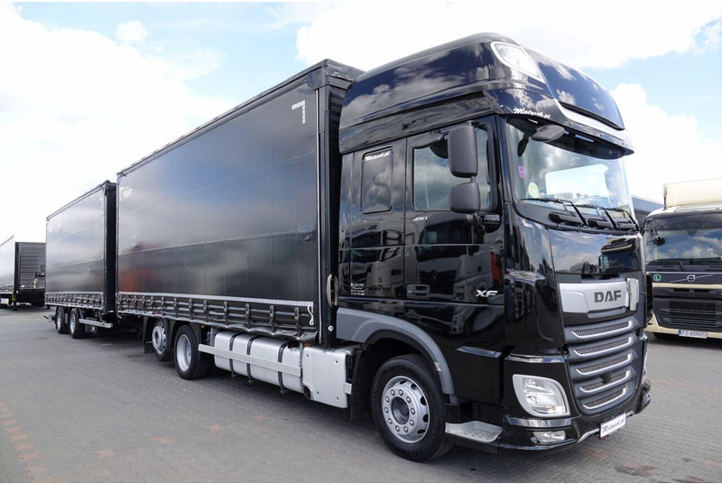 Plachtový nákladní auto DAF XF 480 / ZESTAW TANDEM / 120 M3 / PRZEJAZDOWY / I-PARK COOL / 20: obrázek 7 Plachtový nákladní auto DAF XF 480 / ZESTAW TANDEM / 120 M3 / PRZEJAZDOWY / I-PARK COOL / 20: obrázek 7