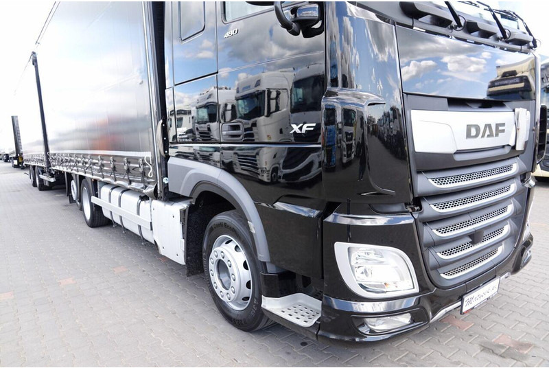 Plachtový nákladní auto DAF XF 480 / ZESTAW TANDEM / 120 M3 / PRZEJAZDOWY / I-PARK COOL / 20: obrázek 10 Plachtový nákladní auto DAF XF 480 / ZESTAW TANDEM / 120 M3 / PRZEJAZDOWY / I-PARK COOL / 20: obrázek 10