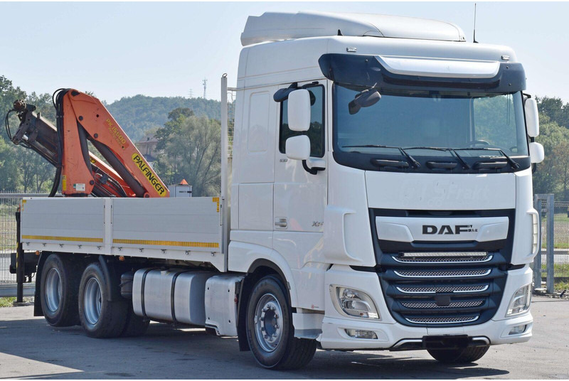 DAF XF 530 Pritsche 6,30 m + PK 15500 * TOPZUSTAND - Nákladní automobil valníkový/ Plošinový, Auto s hydraulickou rukou: obrázek 3 DAF XF 530 Pritsche 6,30 m + PK 15500 * TOPZUSTAND - Nákladní automobil valníkový/ Plošinový, Auto s hydraulickou rukou: obrázek 3